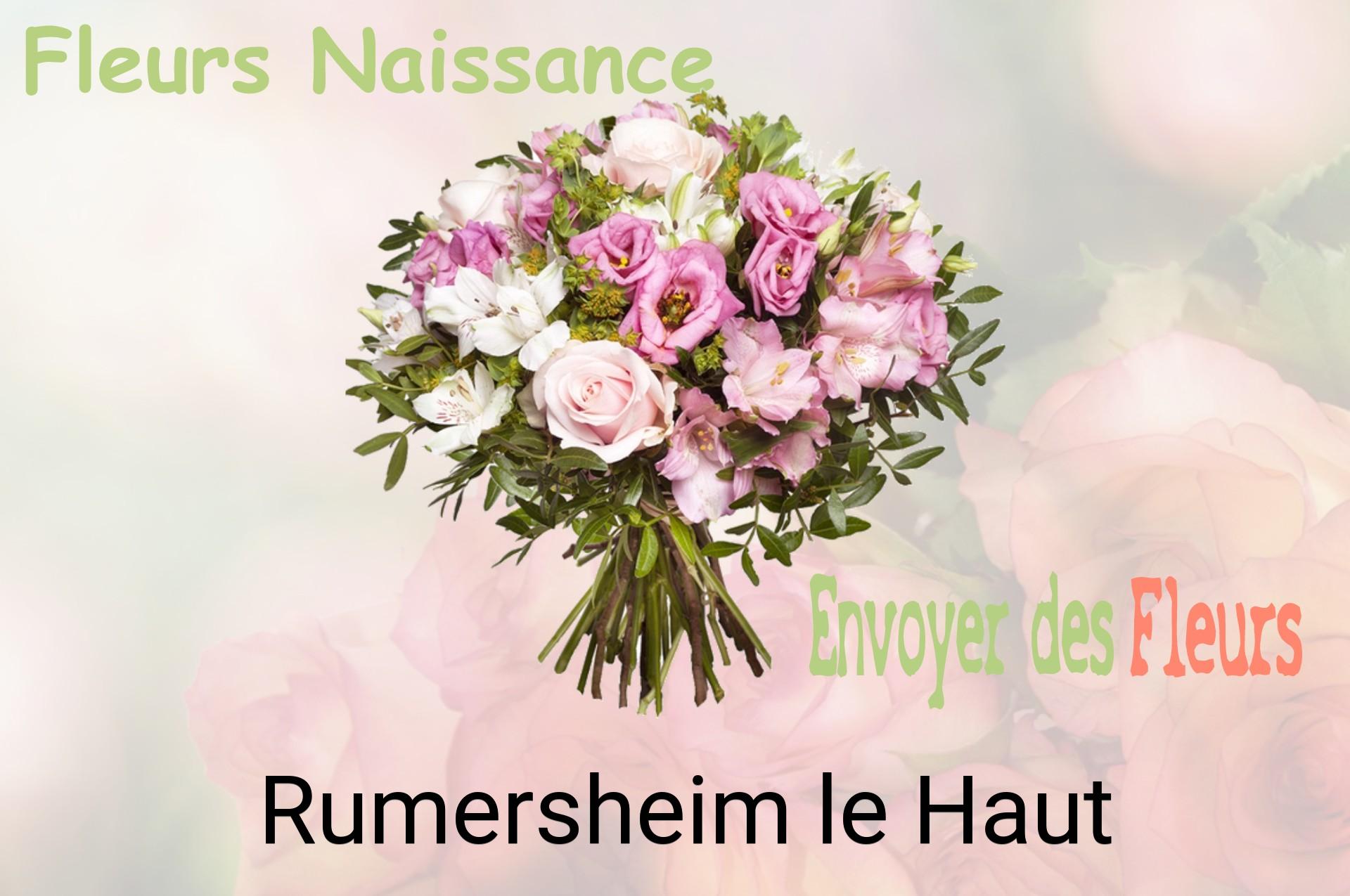 Bouquet de fleurs de naissance livré à Rumersheim-le-Haut