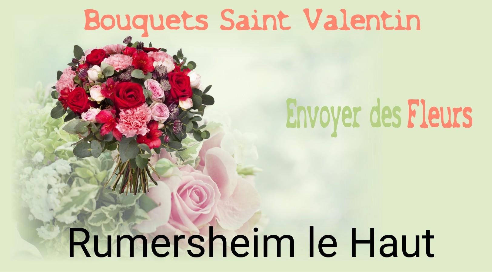 Roses de Saint-Valentin livrées à Rumersheim-le-Haut